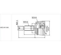 NTY Kit giunti semiasse