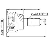 Kit Giunti Esterni Per Suzuki Sx4 2.0 2006-