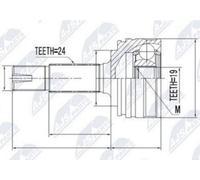 Kit Giunti Esterni Per Toyota Aygo 1.0 05-, Peugeot 107 2005-