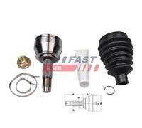 Kit Giunti Semiasse Fast FT25072K per Fiat