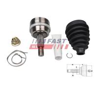 Originale FAST Kit Giunto Albero Motore FT25092K per Nissan Opel Renault
