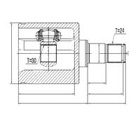 Kit Giunto, Albero Motore Interno Mercedes 4matic W210 S210