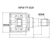 DISCO HARDY, ALBERO A GOMITI Compatibile Con TOYOTA LANDCRUISER /MTM/ATM/ J1