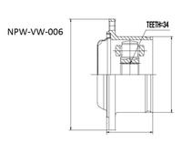 Kit Giunto, Albero Motore Interno VW Passat 96 Audi A4 95 A6 97 A8 94