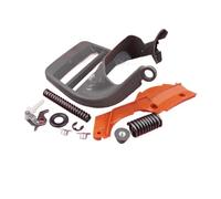 Kit giunto ginocchio manicotto copertura maniglia freno catena adatto for motosega 362 365 371 372 372XP 503 76 49-03 W viti di montaggio