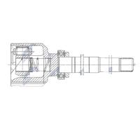 NTY NPW-RE-076 Kit giunti semiasse