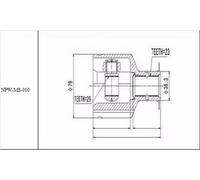 Kit Giunto Interno Mitsubishi Carisma Da 1.6, 1.8 1995-1999-