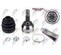 Kit Giunto, Semiasse/Esterno Adatto A per Peugeot 2008 1.2VTI 13-18, Citroen C