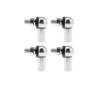 Kit giunto sferico da 4 pezzi, con clip a molla antipolvere CS DIN 71802, ricambi per collegamento a ingranaggi - M6 (SX)
