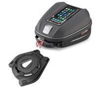 KIT GIVI S430 BASE CON FLANGIA TANKLOCK TANKLOCKED UNIVERSALE E BORSA 6 LT ST611
