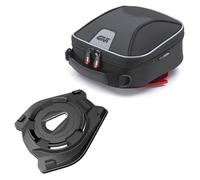 KIT GIVI S430 BASE CON FLANGIA TANKLOCK TANKLOCKED UNIVERSALE E BORSELLO 3 LT XS