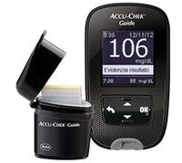 KIT GLUCOMETRO ACCU-CHEK GUIDE + 10 STRISCE REATTIVE 08-2026