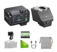 Kit-Godox iT30Pro F Flash TTL & Riser Hot Shoe TR TTL, Flash automatico & HSS, Schermo touch colorato, Alzata di 30mm, 0-90°, 560 flash, Sistema wireless X 2.4G, per Fujifilm (Nero)