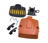 Kit gomito collettore supporto molla coperchio filtro aria adatto for motosega 362 365 371 372 OEM 503628001
