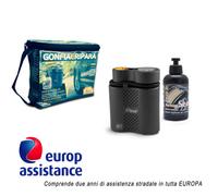 KIT GONFIA E RIPARA AUTO INTEC KC74 2 ANNI ESCLUSIVA POLIZZA EUROP ASSISTANCE