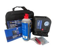 KIT GONFIA E RIPARA FORATURE PNEUMATICI GOMME AUTO MOTO CON COMPRESSORE