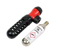 Kit gonfiaggio rapido Per pneumatici ciclo con valvola regolatrice di flusso