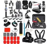 Kit GoPro Accessori Action Cam per tutte le Go pro Hero black session Dji Osmo
