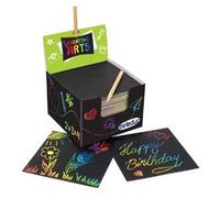 Kit Graffito 200 Fogli + 24 Matite-Raschietto