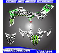 Kit Grafica per YAMAHA YFZ 450R 2009 2010 2011 2012-2013 Kit Grafica Adesivi