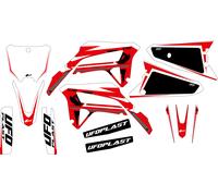 Kit grafica Ufo Apodis per Honda Bianco