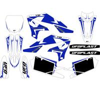 Kit grafica Ufo Apodis per Yamaha Bianco