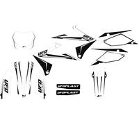 Kit grafica Ufo Stokes per Suzuki Bianco