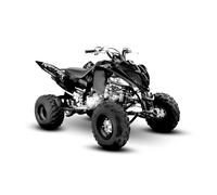 Kit grafica Yamaha Raptor 700 700R dal 2013 2014 2017 al 2025 decalcomanie...