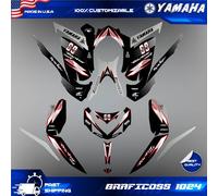 Kit grafica Yamaha Raptor 700 700R dal 2013 2014 2017 al 2025 decalcomanie...