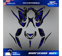 Kit grafica Yamaha Raptor 700 700R dal 2013 2014 2017 al 2025 decalcomanie...