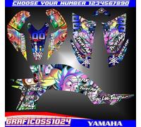 Kit grafiche Yamaha YFZ 450 2003 2004 2005 2006 2007 2008 kit decalcomanie...