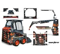 Kit Grafico Adesivo Per Bobcat Skidsteer Mini Loader Skid Steer WW2 BOMBER