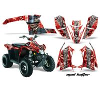 Kit Grafico Adesivo Per Polaris SCRAMBLER 10-12 MAD S R