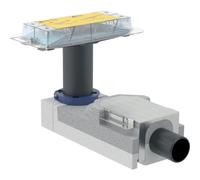 Geberit CleanLine - Kit di montaggio grezzo per canaline doccia, per pavimenti di 90-200 mm, scarico 50 mm 154.150.00.1