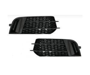 Kit Griglie Nere A Nido D'Ape Paraurti Anteriore Per Audi A1/Rs1 2013 In Poi