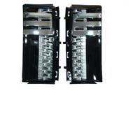 Kit griglie parafango anteriore per range rover 2010 in poi nera silver crom