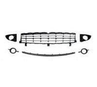 KIT GRIGLIE PARAURTI ANTERIORE INFERIORE 6PZ CON MODANATURA NERA RENAULT SCENIC
