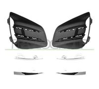 Kit Griglie Paraurti Anteriore Nera Goffrata Per Renault Clio Dal 2019 Rn3322135