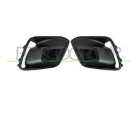 KIT GRIGLIE PARAURTI ANTERIORE-NERE-SENZA SEDE FENDI-(DESTRA+SINISTRA)