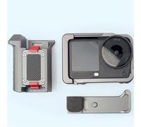 Kit Grip in Alluminio per DJI Action 6 con Multi Mount e Adattatore Cold Shoe