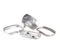 KIT GRUPPO OTTICO FANALE ANTERIORE ORIGINALE SIEM VESPA 50 SPECIAL CON CORNICE CROMATA 1700-OR