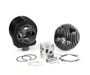 KIT GRUPPO TERMICO 177cc CILINDRO Ø63 IN GHISA 7 TRAVASI PIAGGIO COMPATIBILE CON VESPA PX PE 125 150 MOTORE CILINDRO TESTATA PISTONE