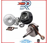 KIT GRUPPO TERMICO ALBERO DR D. 57 MODIFICA 130CC PIAGGIO VESPA PRIMAVERA 125 2T
