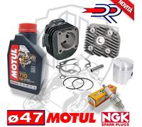 KIT GRUPPO TERMICO CILINDRO DR AC OLIO MOTUL 710 CANDELA Mbk Mach G 50 2002