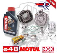 KIT GRUPPO TERMICO CILINDRO DR LC OLIO MOTUL 710 CANDELA APRILIA SR 50 Racing
