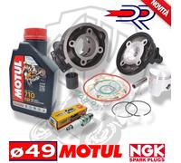 KIT GRUPPO TERMICO CILINDRO DR LC OLIO MOTUL 710 CANDELA MBK X POWER 50 2T LC