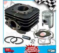KIT GRUPPO TERMICO CILINDRO PISTONE GHISA TIPO ORIGINALE ONE PER DERBI SONAR 50