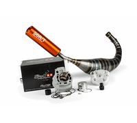 Kit gruppo termico + scarico 77cc Stage6 BigRacing Minarelli AM6 arancione