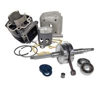 KIT GRUPPO TERMICO TOP 70 + ALBERO MOTORE SPALLE PIENE MBK BOOSTER 50 2T 2004