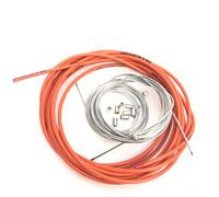 KIT GUAINE ARANCIONE + 4 CAVI + BUSSOLE PIAGGIO CIAO SI BRAVO BOXER GRILLO BOSS